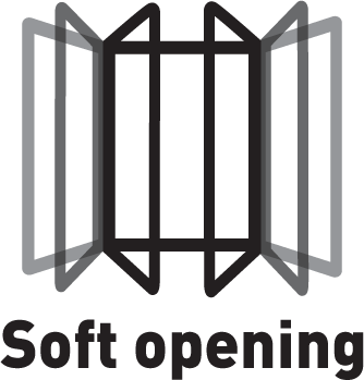 SoftOpening - biztosítja a mosógépdob ajtajának finom nyitását.