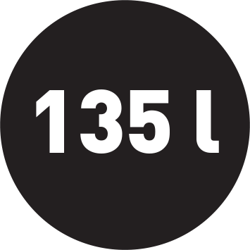 Hűtőszekrény 135 liter